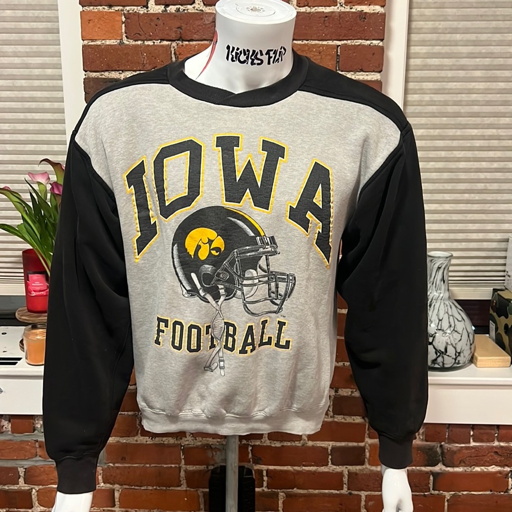 Vintage Iowa Football Galt Crew Sweatshirt